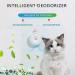 Cat Litter Deodorizer Smart Pet Litter Box Odor Eliminator Deodorization Rate 80% Rechargeable Dust-Free Cat Litter Smell Eliminator for Litter boxes Bathroom and Kitchen - Buy Online on GoSupps.com