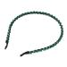 VOCOSTE Rhinestone Hair Hoop Headband for Women - Green, 0.24 Wide - Buy Online on GoSupps.com