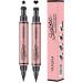 Star Stamp Eye Liner | The Quick Flick Eye Liner Stamp Waterproof Stamp Eye Liner Soft Sponge Head Wing Eye Liner Stamp for All Kinds of Eye Makeup - Buy Online on GoSupps.com