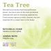 Aura Cacia 100% Pure Tea Tree Essential Oil - GCMS Tested - 7.4 ml with Uses Insert - Buy Online on GoSupps.com