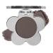 Erinde Single Gray Brown Matte Eyeshadow Matte Shimmer Glitter Eye Shadow Pressed Powder Palette Ultra-Blendable Long Lasting Intense Color Cool Brown Smokey Eye Makeup Vegan & Cruelty Free 106# Smoke Brown