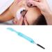 Portable Eyebrow Brushes - Mini Hygienic Eyelash Brush & Eyebrow Comb with Cover (Blue) for Perfect Makeup | International Shipping Available - Buy Online on GoSupps.com