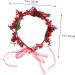 Abaodam 1pc Christmas Wreath Christmas Decore Hair Tie Bridal Headdress Girl Hair Decor Grace Bride Pine - Buy Online on GoSupps.com