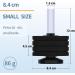 Pawfly Nano Corner Sponge Filter - Quiet Organic Foam Filter for Betta Fry Shrimp & Small Fish - Perfect for Aquariums Up to 40L - Air Pump Not Included - Buy Online on GoSupps.com