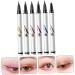 DOITOOL Makeup 6pcs Eyeliner Pencil White Eye Liner Pencils Eye Liner Cosmetic Liquid Eyeliner Make up Template - Buy Online on GoSupps.com