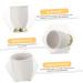 Mikinona Acrylic Organizer Embossed Brush Bucket Blush for Cheeks Pen Pot Brush Holder Brush Storage Cup Cosmetic Makeup Stand - Buy Online on GoSupps.com