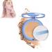 GAGK Matte Perfection Pressed Powder Matte Wet and Dry Powder Oil Control Face Pressed Powder Matte Smooth Setting Powder Waterproof Long Lasting Finishing Powder (Pure Beige)