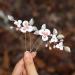 Casdre Silver Pink Pearl Bride Wedding Hair Pins - Bridal Hair Accessories for Women and Girls (Pack of 2) - Buy Online on GoSupps.com