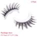Self Adhesive Eyelashes Waterproof Thick False Lash Reusable Long Fluffy Eyelashes 1Pair. Long Style - Buy Online on GoSupps.com