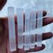Gemstones for Decoration Natural Selenite Quartz Sticks Quartz Chips Natural Stones and Minerals Specimen for Air Cleanning Aura (Color : 7-8cm Size : 100g) Natural stones (Color : 7-8cm Size : 10 n 100g 7-8cm