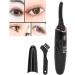 Electric Heated Eyelash Curler Digital Temperature Control Waterproof Lash Curler for Curling Eye Beauty - Buy Online on GoSupps.com