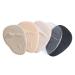 FRCOLOR 5 Pairs Half Size Pad Ball of Foot Cushions Fore Shoe Pads High Heel Cushion Inserts Metatarsal Pad Forefoot Insert Insoles High Heel Sole Sticker Absorb Sweat Non-Slip Shoes Gel As Shown 9.8X7X0.45cm