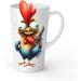 White Ceramic Kids Chicken Mug - Large 483 ml Perfect for Hot Chocolate or Milk Fun and Easy to Use - Buy Online on GoSupps.com