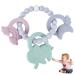 Baby Teething Toys  Silicone Teething Relief Toys  Baby Chew Toys for Sucking Needs  Infant to Toddler Teether  Food-Grade Silicone  Elephant Shape