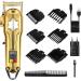 SURKER Hair Clippers Beard Trimmer for Men Professional Hair Trimmer Cordless Barbers Grooming Kit Rechargeable (Silver) - Buy Online on GoSupps.com