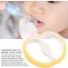 Silicone Toothbrush Training Oral Care Teeth Cleaning Brush Fruit Shape Infants Baby(yellow) - Buy Online on GoSupps.com