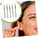 Set of 40 Healeved Ear Piercing Cleaning Lines - 300pcs Ear Cleaners and Tools for Ear Hole Care - Green and Light Green - 12X1.5CM - Odor Cleaner - Buy Online on GoSupps.com