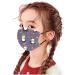 5PC Kids Face_Masks Washable Cute Printed Cloth Face Mask for Kids Girls Boys Cotton Masks for Children Face Cover Protection - Buy Online on GoSupps.com