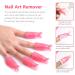 Nail Polish Remover Tool Kit - Triangle Cuticle Peeler, Pusher, Nipper, Clippers, Remover Clips, Buffers - Buy Online on GoSupps.com