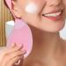 Face Scrubber - Face Scrubber Kit Face Exfoliator Scrubber | Double Side Soft Silicone Facial Cleansing Brush Manual Hair Scrubber Handheld Scrubber for Deep Cleaning Skin 5.35x2.99x1.3 inches Solid Powder - Buy Online on GoSupps.com