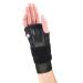 OTC Reversible Wrist Splint Cock-up Lacing Knit Elastic Black Large