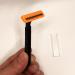 50 Pack Twin Blade Disposable Razors for Men - Portable Manual Shaving Razors for Travel & Bathing - Buy Online on GoSupps.com