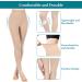 Blahhey XL Footless Compression Stockings 15-20 mmHg Support - Beige X-Large - Buy Online on GoSupps.com