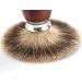 BGGIWY Men's Razor Brush Set - Fashionable Wood Handle Hair Removal Cleaning Tool 15x9cm Silver - Buy Online on GoSupps.com