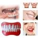 Fnkdor Red Artificial Dentures - Cosmetic False Teeth & Veneers | One Size Fits All - Buy Online on GoSupps.com