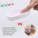 Shop French Tip Dip Nail Powder Tray System - Unibouti Easy Short Extended Nails Mold & Cleaning Brush | Premium Nail Art Accessories & Tools - Buy Online on GoSupps.com