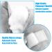 2 PCS Heel Protector Cushion Pillows - Off-Loading Boot for Pressure Relief | Ultra Quilted & Washable - Buy Online on GoSupps.com