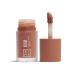 3ina makeup - The no -rules Cream 658 - Braun - Liquid Blush for eyes lips cheeks - blush with sweet almond oil - Cream blusher for natural and shining finish - vegan - cruelty free