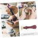 PLAFOPE 3 Pcs Dispensing Plate Tool DIY Blush Tool Eye Shadow Applicator Coffee Squeezer Copper Copper Head - Buy Online on GoSupps.com