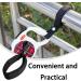 ZaishunNT Dog Seat Belt Wrist Safety Strap Retractable Hands Free Wrist Strap for Medium to Large Dogs Black - Buy Online on GoSupps.com