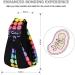 CUBY Baby Carrier Sling | Natural Cotton Adjustable Wrap for Newborn Comfort | Nursing Infant Toddler Carrier | Black Polka Dot - Buy Online on GoSupps.com