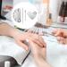 Buy Lurrose 2pc Stainless Steel Palette & Eyelash Tools - Creamy Eyeshadow & Makeup Palette for Cake & Nails | International Shipping - Buy Online on GoSupps.com