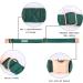 Buy Lionet Paw's Comfortable Silk Christmas Dog Collar with Removable Fly for XLarge Dogs (Neck 40-66cm) - Stylish Green 1 Pack - Buy Online on GoSupps.com