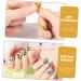FRCOLOR 3 Sets Children's Nail Art Toys Kid Nail Polish Nail Polish for Toddlers Kids Nail Kit Kids Toys Nail Decor Kids Fake Nails Toddler Toys Birthday Present Paper 3d Girl - Buy Online on GoSupps.com