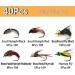 Qievcrme Fly Fishing Flies Kit 40/137pcs for Trout Bass Steelhead - Dry/Wet Flies Assortment in Fly Box - 6 Mixed Styles - Buy Online on GoSupps.com