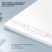 Automatic Touch Control 5-Speed Sonic Electric Toothbrush for Adults - Rechargeable Dental Cleaning (White) | Fast International Shipping - Buy Online on GoSupps.com