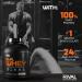 Rivalus Rivalwhey Rich Chocolate 5lb - 100% Whey Protein Isolate with BCAAs | Clean Nutritional Profile | No Banned Substances | Made in USA | Chocolate 5 Pound - Buy Online on GoSupps.com