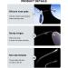 Abetos Roundless Blue Light Filter Reading Glasses for Men & Women - Lightweight Titanium Fashionable Design Flexible Hinges 3.0x Magnification - Buy Online on GoSupps.com