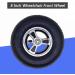 Wheelchair Wheels Wheelchair Front Castor (200x50) 8inch Electric Wheelchair Front Wheels Wheelchair Replacement Wheels Casters Accessories Pneumatic Tires - Buy Online on GoSupps.com