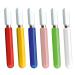 Ear cleaner ear cleaner with metal loop plastic handle and protective cover 1 pc. color-sorted
