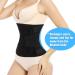 OKPOW Postpartum Belly Wrap - High Elastic Support Belt for Women and Maternity - Black, Small - Buy Online on GoSupps.com