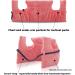 Post Mastectomy Pillow for Breast Surgery Recovery | Port & Heart Surgery Support | Ice-Pack Ready for Pain Relief | Coral Peach (Small/Medium) - Buy Online on GoSupps.com