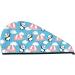 Panda Flying in The Sky Microfiber Hair Towel | Super Absorbent Coral Velvet Wrap for Women | Quick Dry Cap for Long Curly & Thick Hair - Buy Online on GoSupps.com