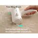 H&A PETCARE Reusable Pet Hair Remover Roller - Washable Fur Eraser for Cats & Dogs - Lint Roller for All Surfaces - Compact & Efficient - Buy Online on GoSupps.com