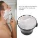 Premium Black Shaving Soap Peel & Mug Set | Plastic Shaving Bowl with Handle for Perfect Foam | Ideal for Smooth Shaving - Buy Online on GoSupps.com