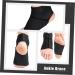 FRCOLOR Adjustable Pad Splint - Wear-resistant Foot Protector for Men & Women - Breathable Household Support Glove - 1 Pair Black - Buy Online on GoSupps.com